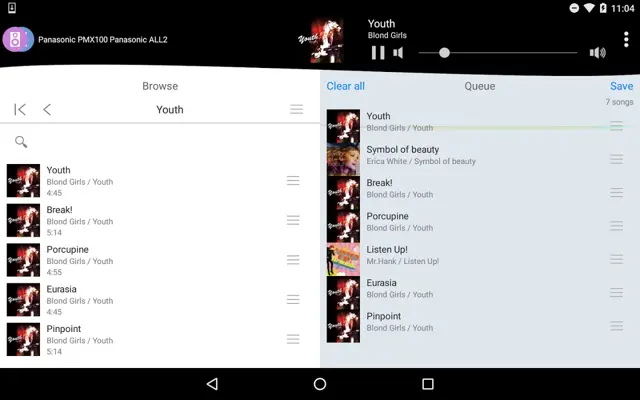 Music Stream android App screenshot 1