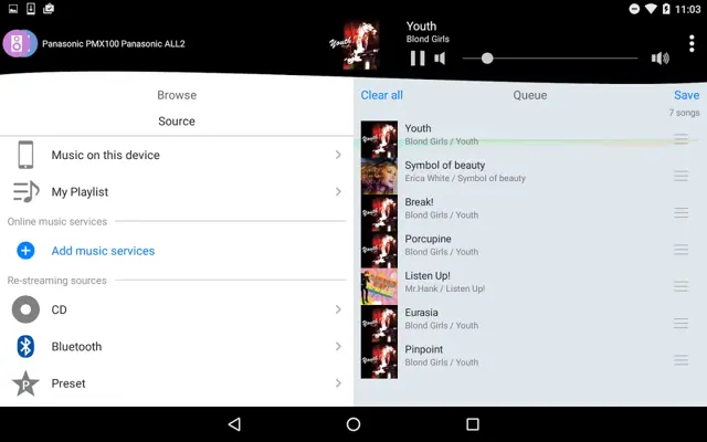 Music Stream android App screenshot 2